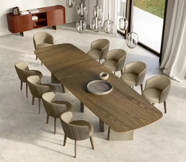 Albert XL Table with Eforma wood top
