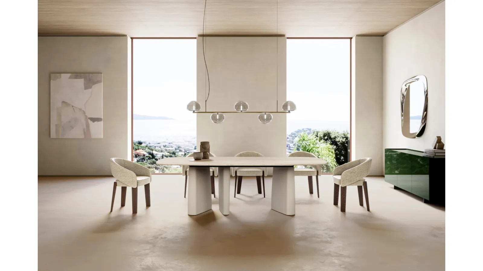 Albert Table with Eforma marble top