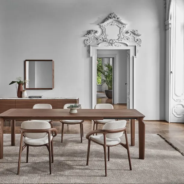 Amphora extendable table by Porada