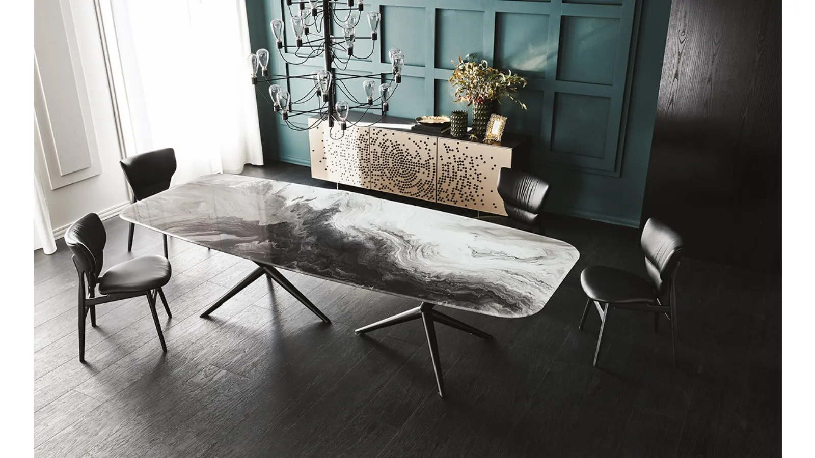 Atlantis Crystalart Table by Cattelan Italia