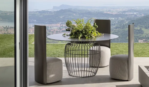 Atollo Metal Table by Natevo