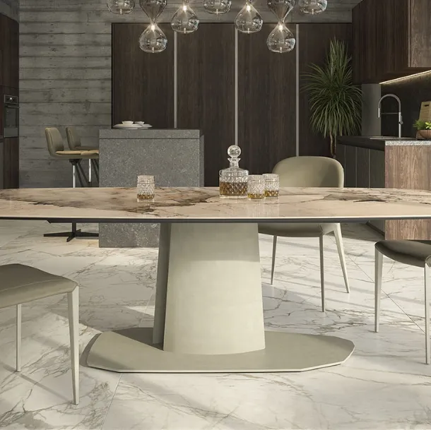 Cattelan Italia Aviator Keramik Lift height-adjustable table