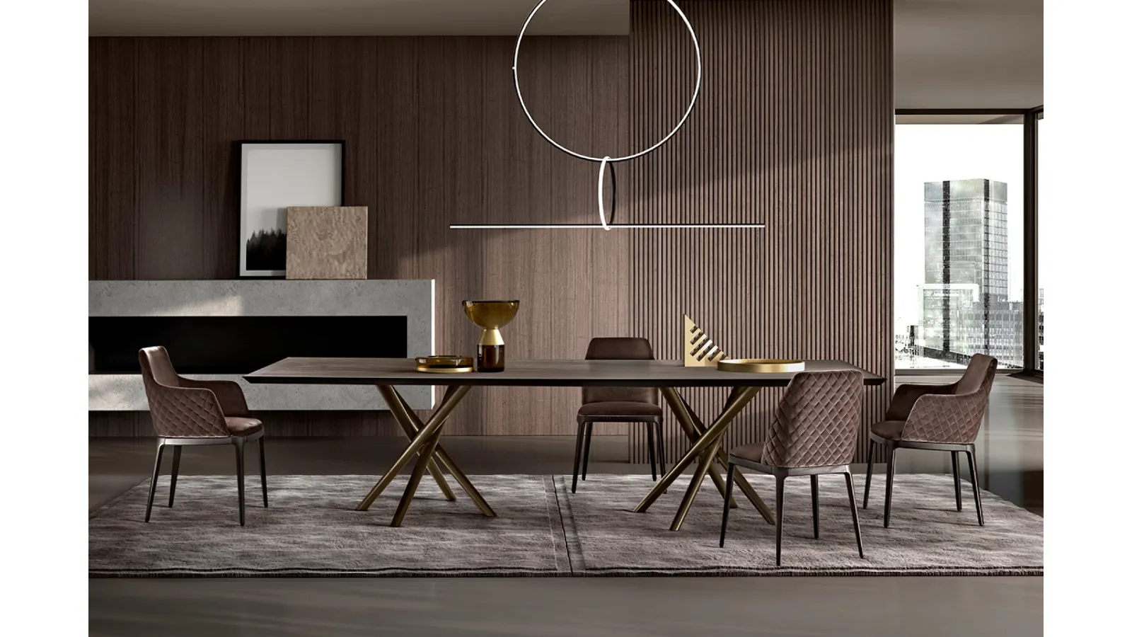 Baly Table with Eforma wood top