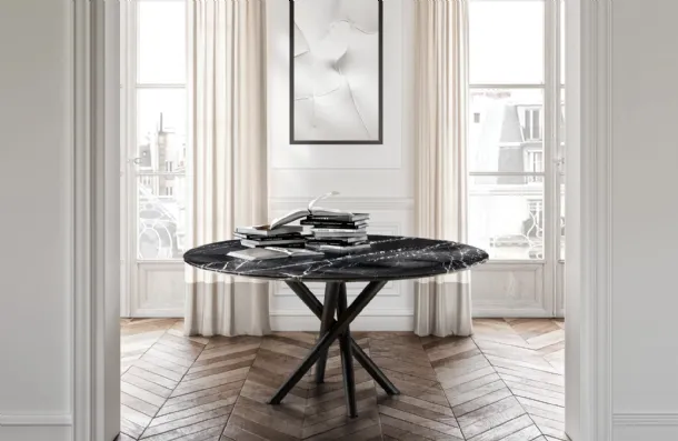 Baly Table with Eforma marble top