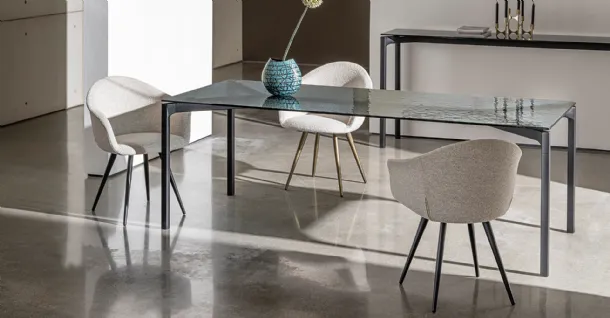 Bone Glass Table by Sovet
