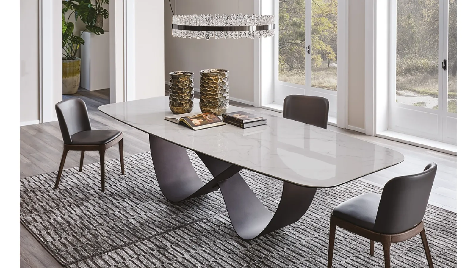 Butterfly Keramik Table by Cattelan Italia