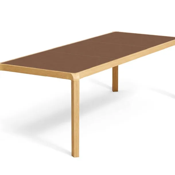 Solid ash wood Campa table by Zanotta