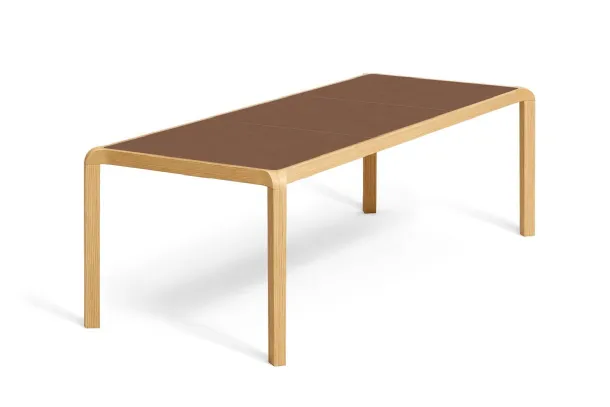 Solid ash wood Campa table by Zanotta