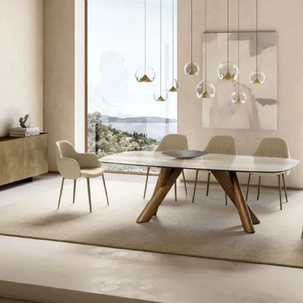 Canova Table with Eforma ceramic top