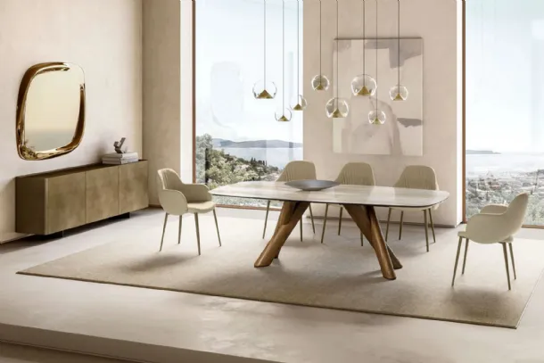Canova Table with Eforma ceramic top