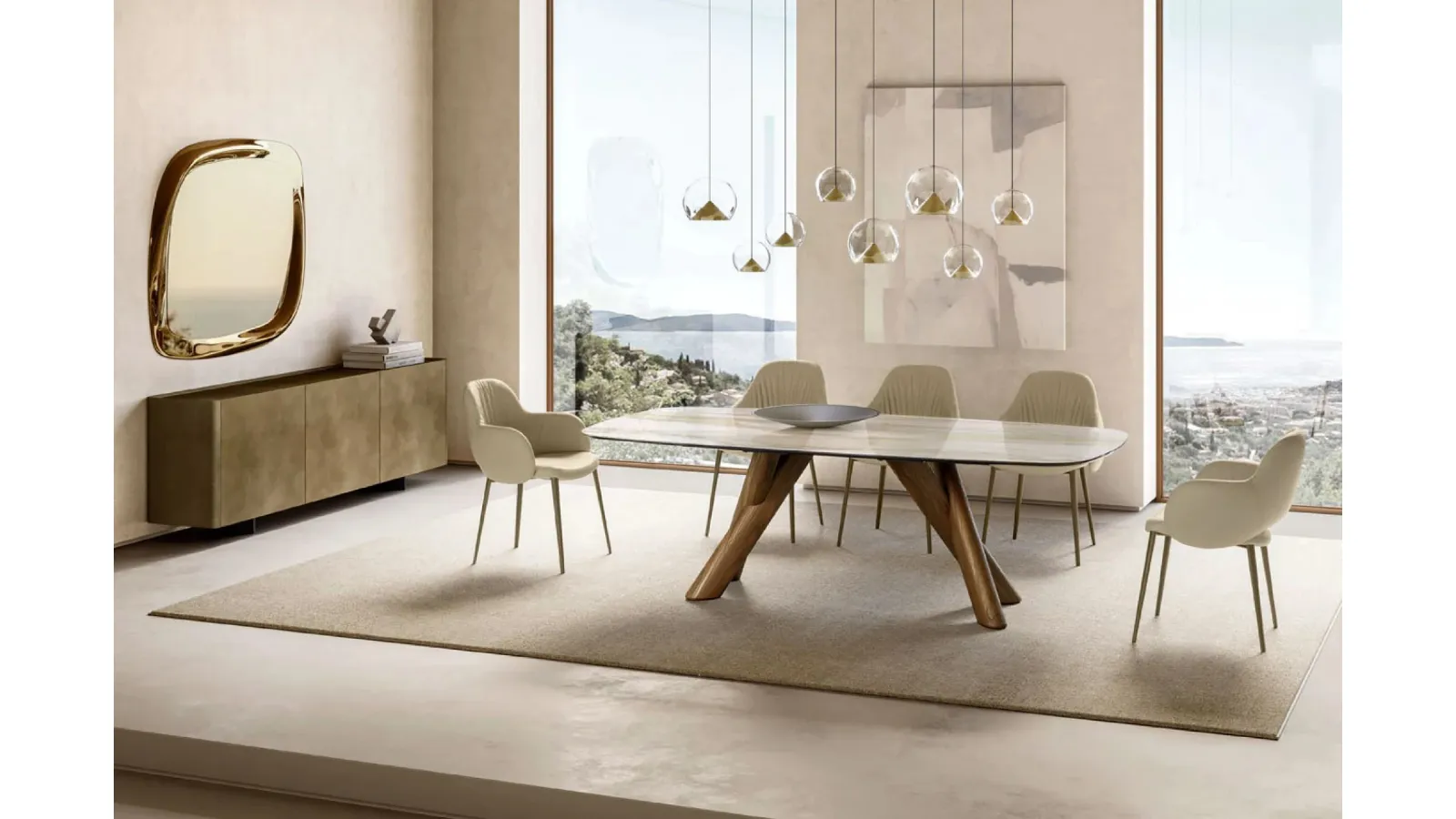 Canova Table with Eforma ceramic top