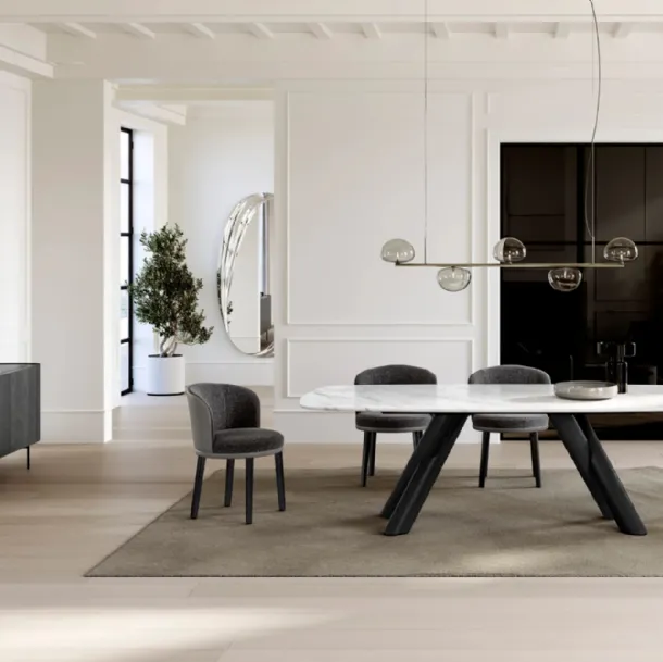 Canova Table with Eforma marble top