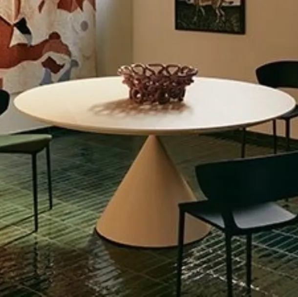 Clay Wood Table by Desalto
