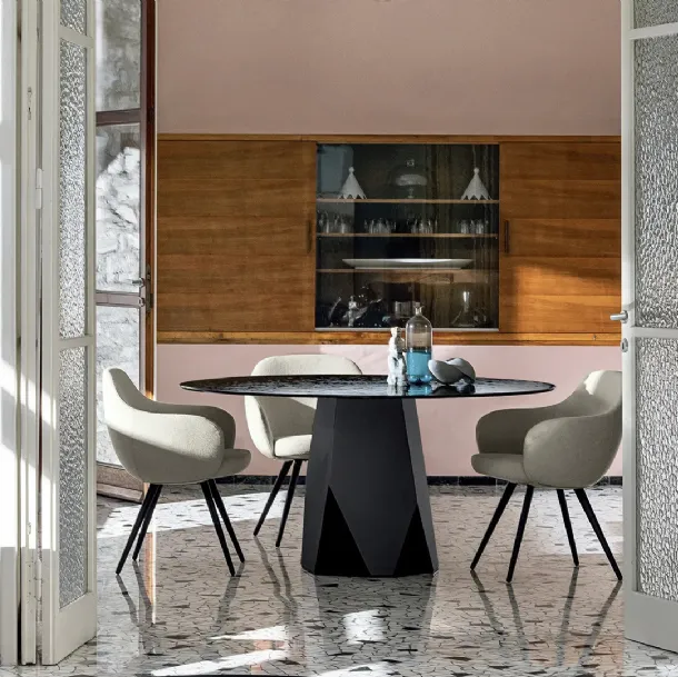 Deod Table with Sovet Glass Top
