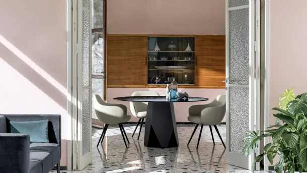 Deod Table with Sovet Glass Top