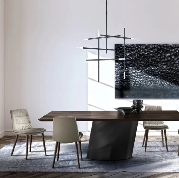 Dorado Table with Eforma wood top