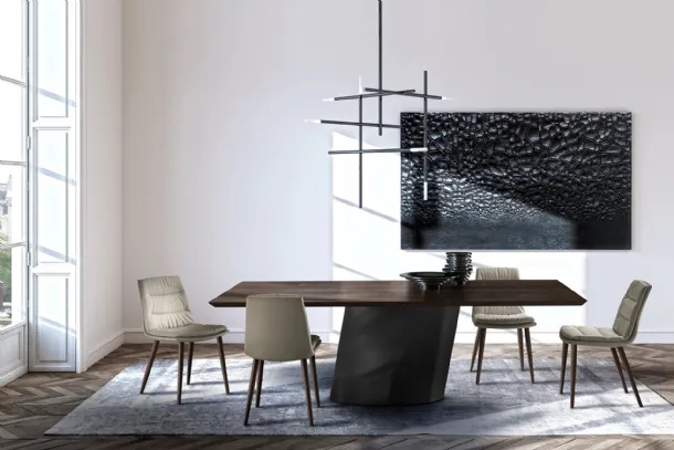 Dorado Table with Eforma wood top