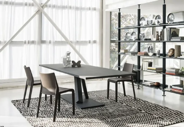 Rectangular Element table in concrete material by Desalto
