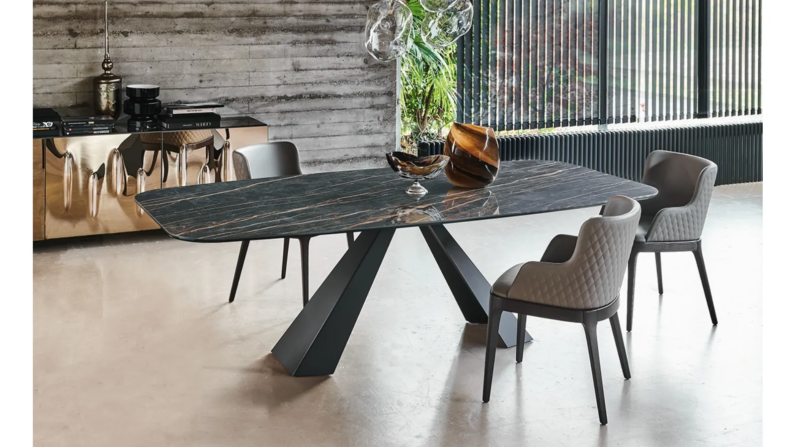 Eliot Keramik Table by Cattelan Italia