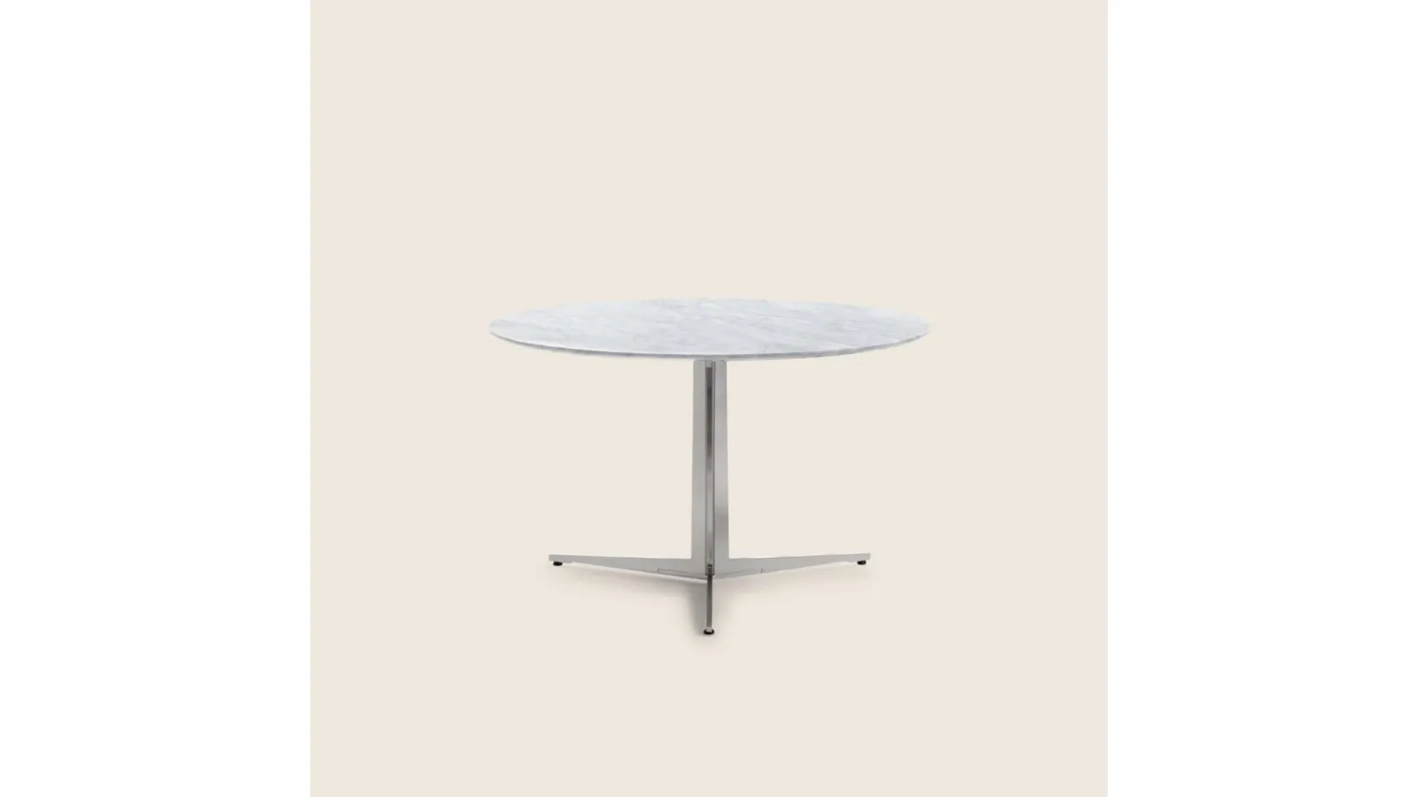 Fly table with marble top by Flexform