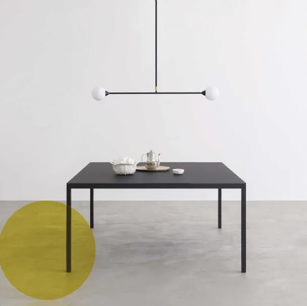 Helsinki 30 Square Extendable Table by Desalto