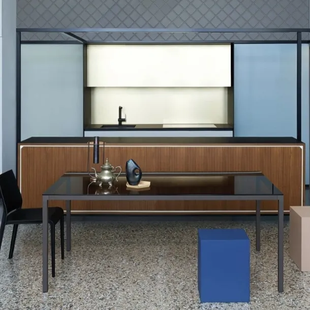Helsinki 30 Glass Table by Desalto