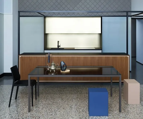 Helsinki 30 Glass Table by Desalto