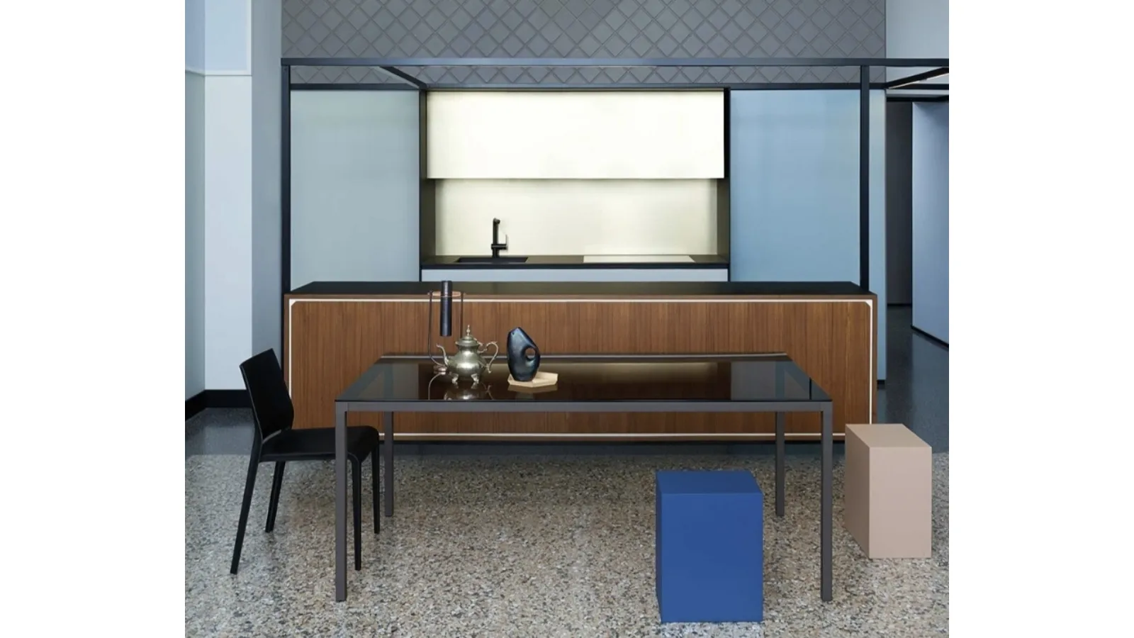 Helsinki 30 Glass Table by Desalto