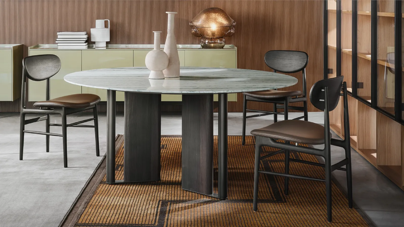 In-Between Table with Lema marble top