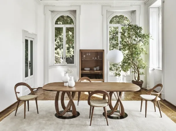 Infinity Table in wood by Porada
