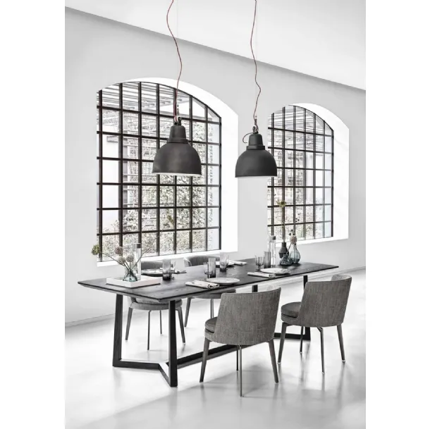Jiff wooden table by Flexform