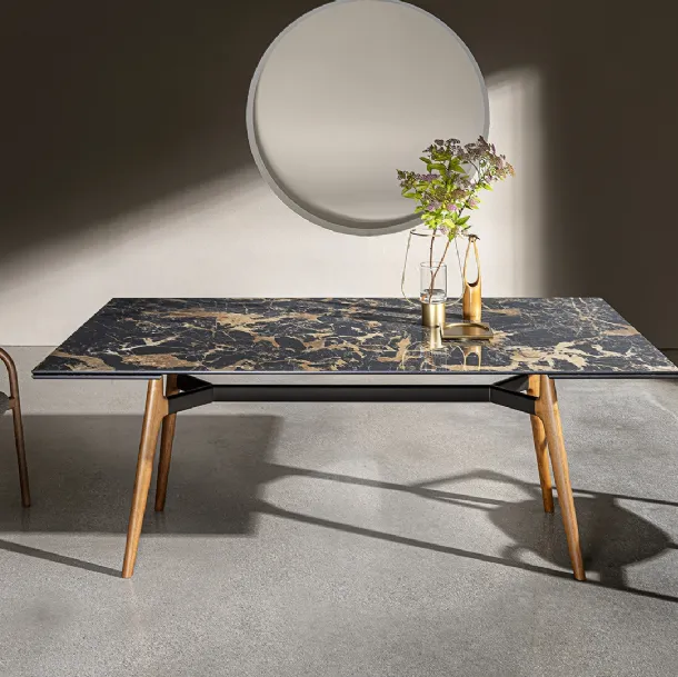 Sovet rectangular extendable Lewood table