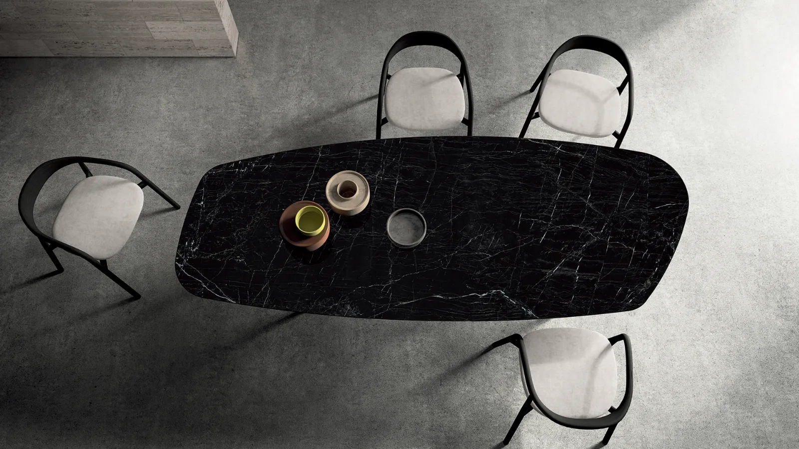 Lewood shaped table by Sovet