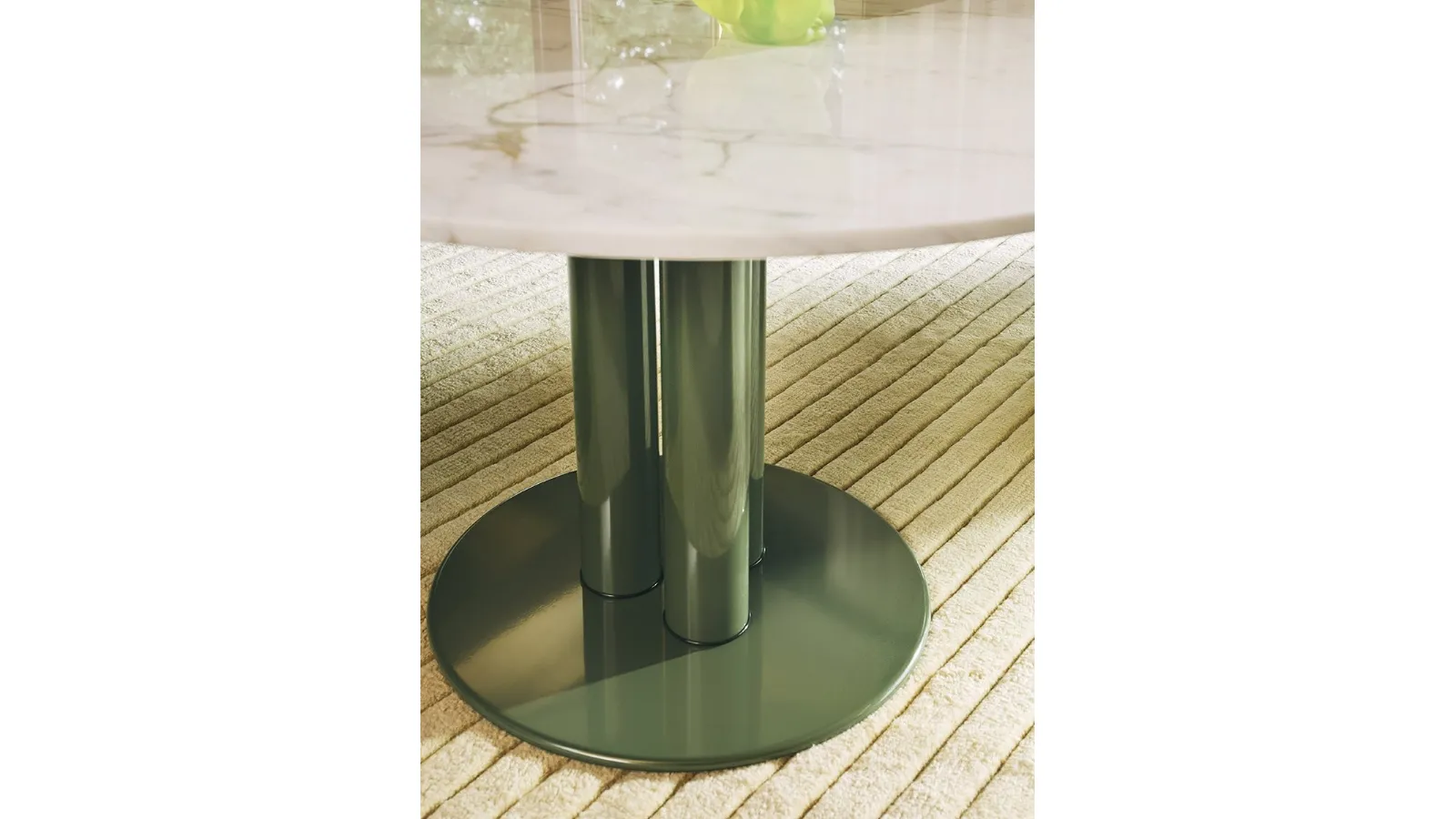 Marcuso-2531-2533 Table with Zanotta marble top