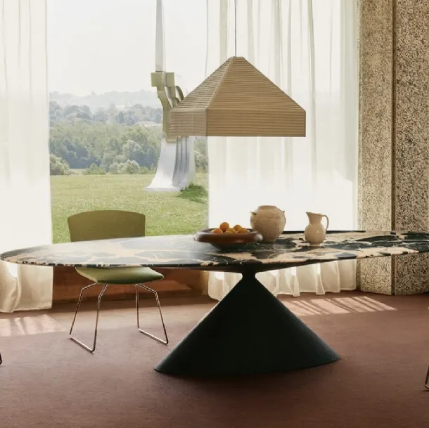 Maxy Clay marble table by Desalto