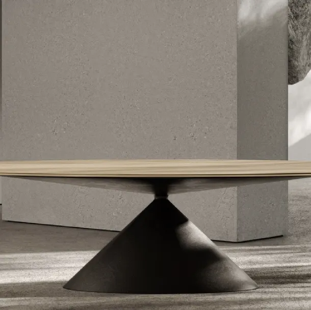 Maxy Clay wood table by Desalto