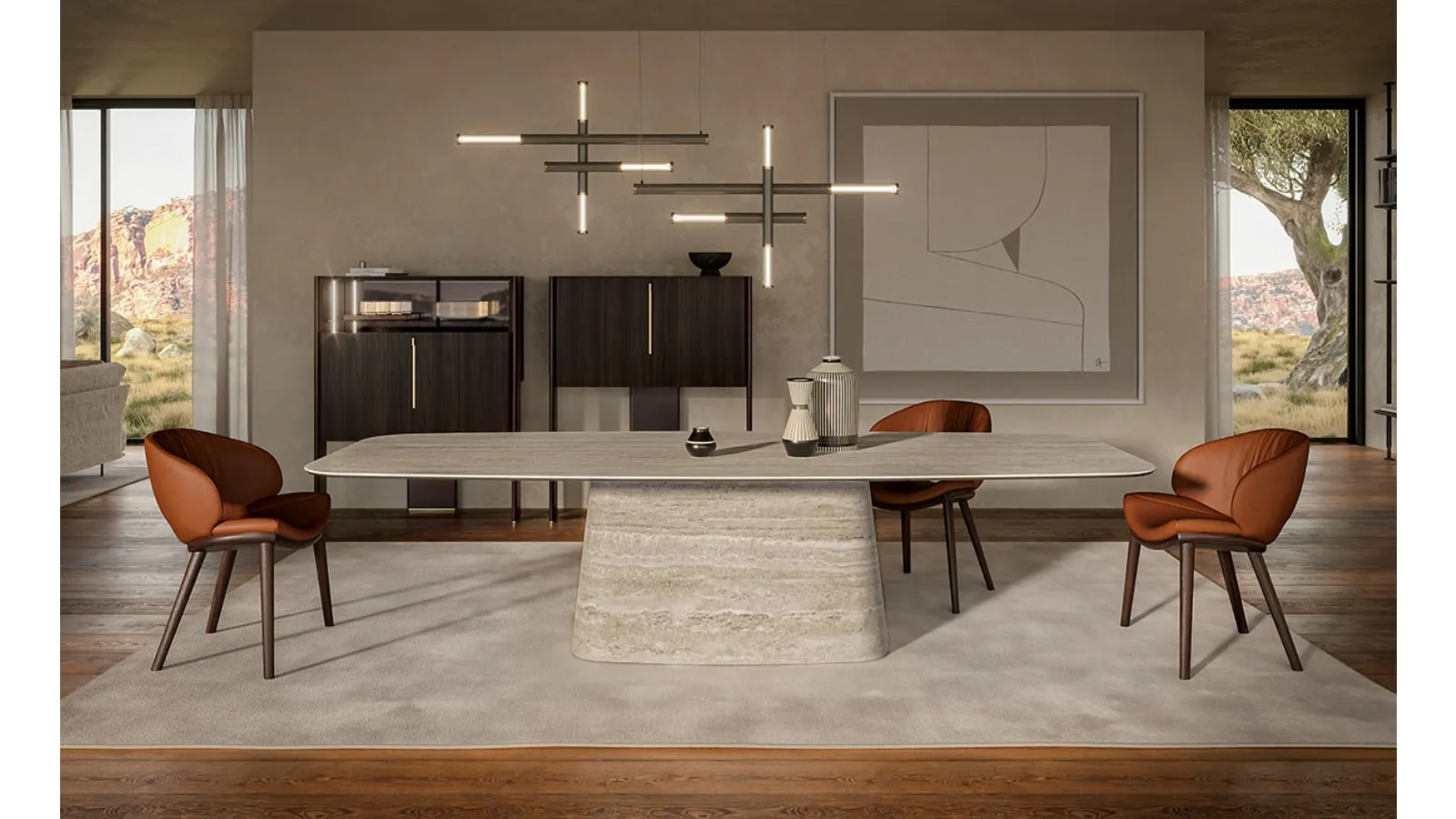 Napoleon Keramik Table by Cattelan Italia