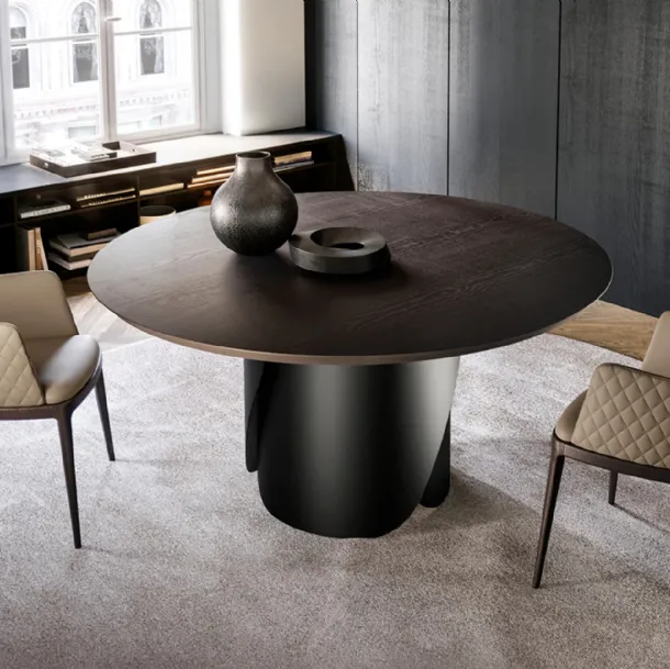 Onda Table with Eforma wood top