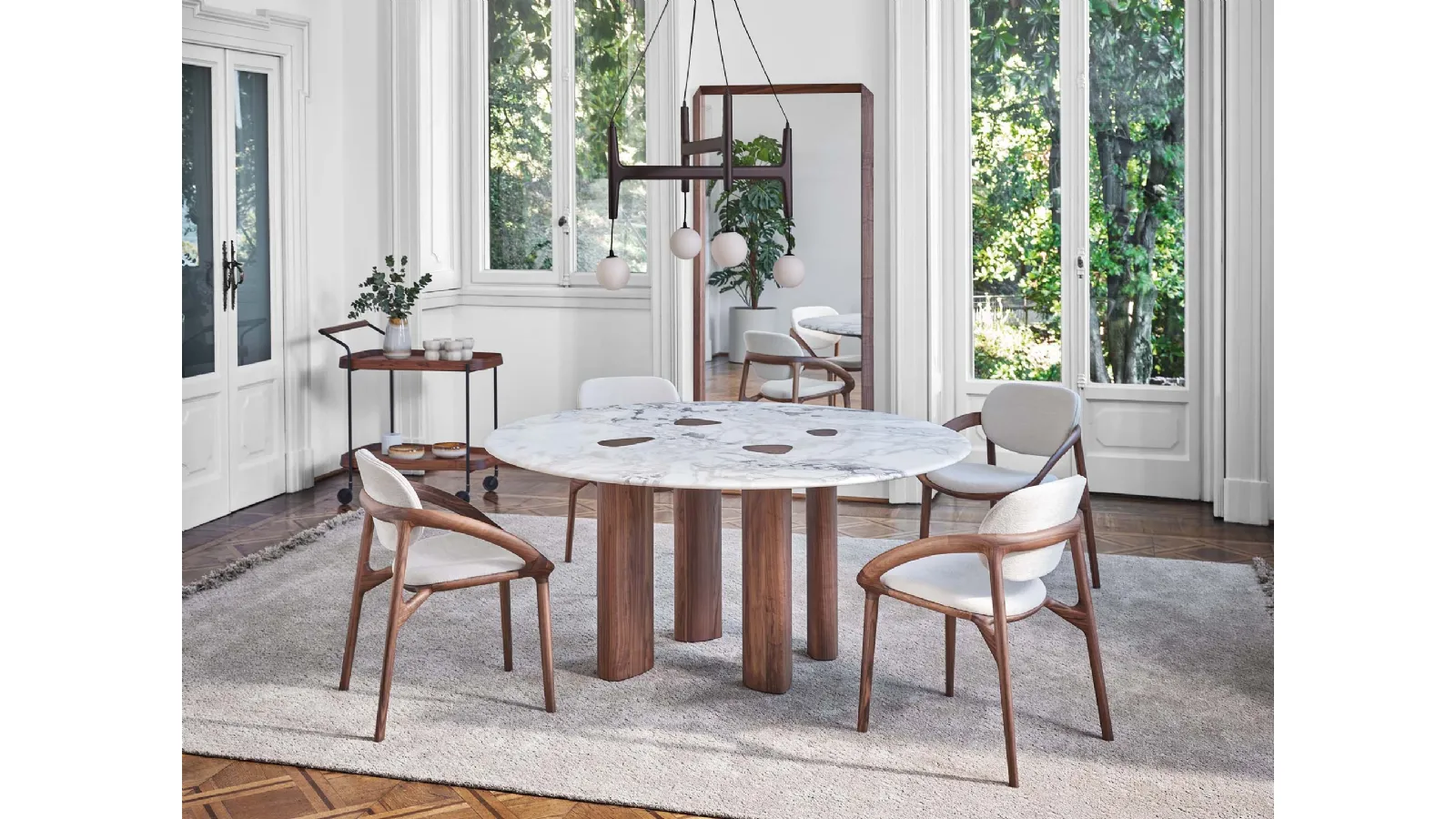 Oswood Table by Porada