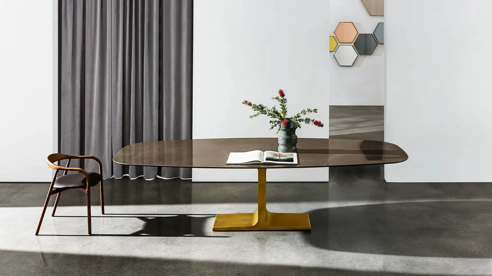 Palace-shaped table by Sovet