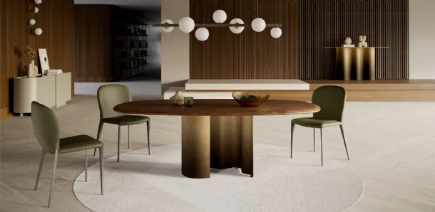 Papelito Wood Table by Cattelan Italia