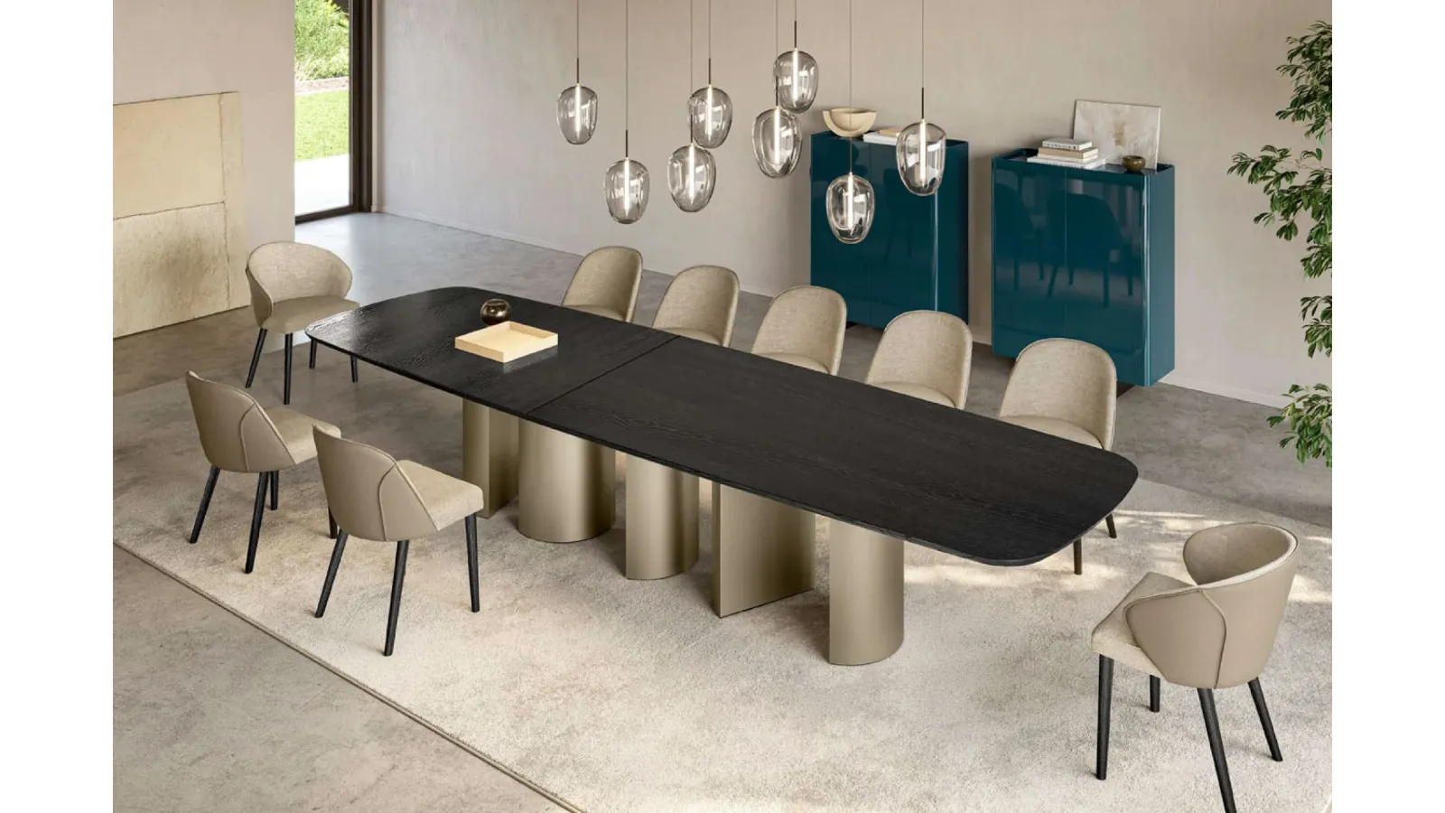Plai XL Table with Eforma wood top