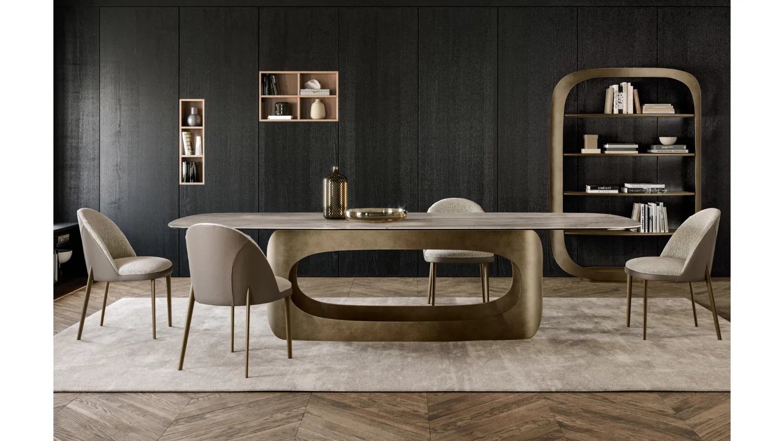 Polifemo Table with Eforma ceramic top