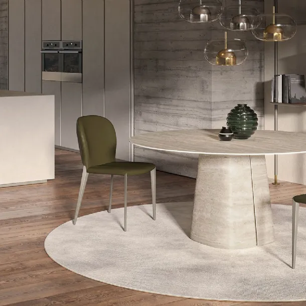 Rado Keramik Round Table by Cattelan Italia