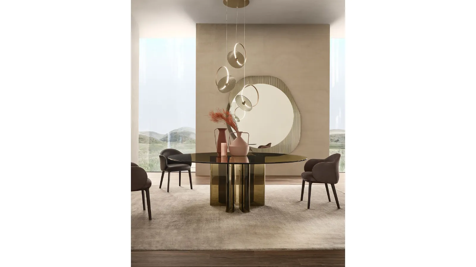 Sahara Oval Table by Fiam