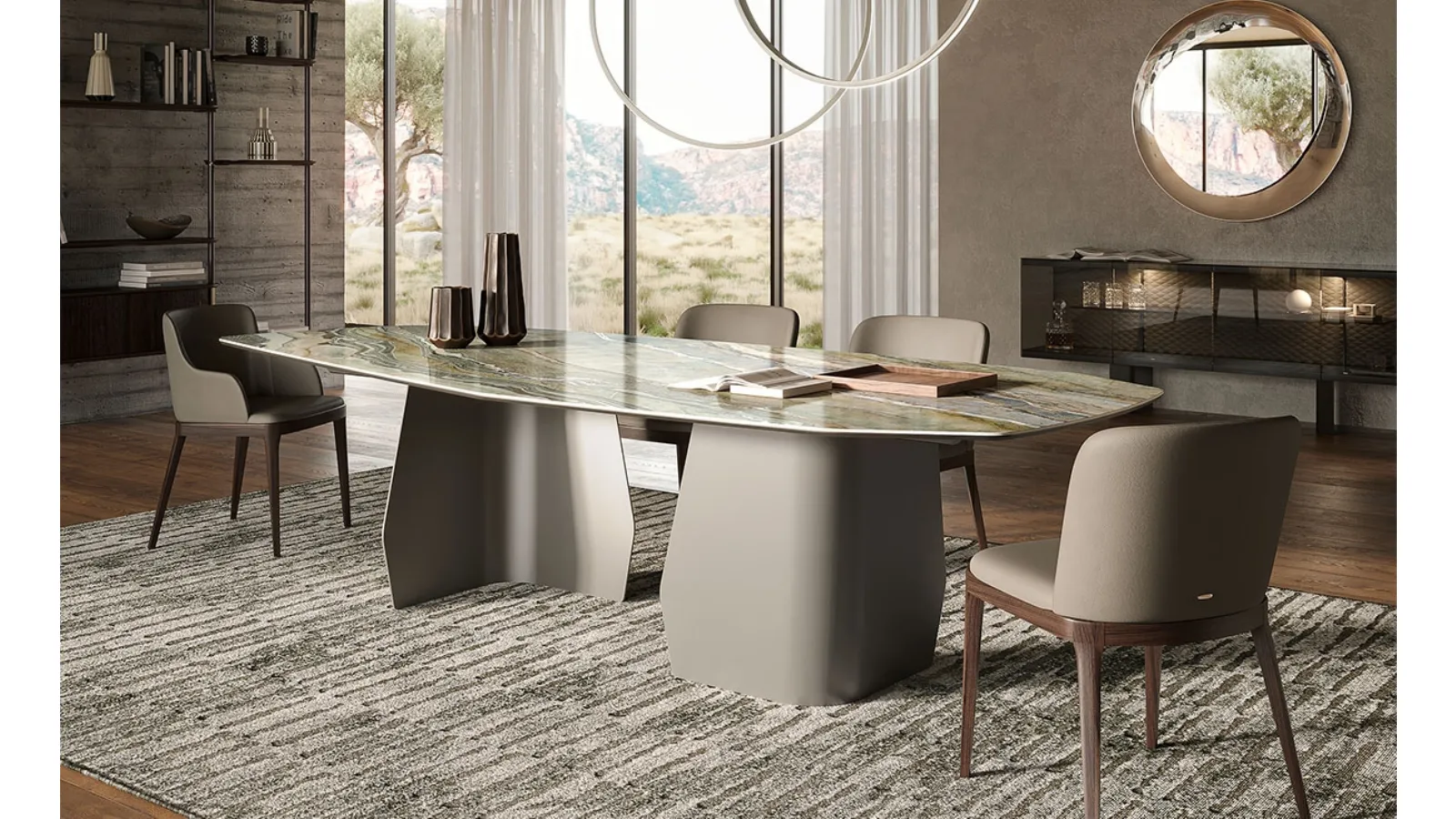 Senator Keramik Table by Cattelan Italia