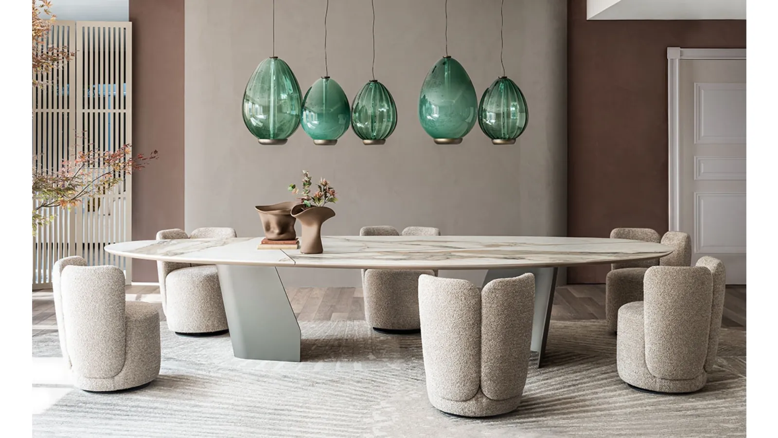 Senator Keramik Table by Cattelan Italia