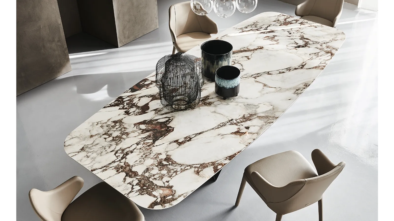 Skorpio Keramik ceramic table by Cattelan Italia