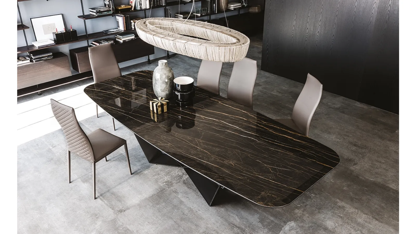 Skorpio Keramik ceramic table by Cattelan Italia
