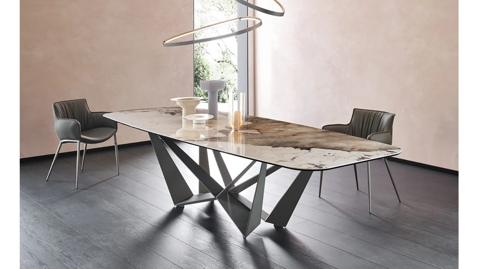 Skorpio Keramik Table by Cattelan Italia